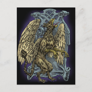 Griffin Crest Postcard
