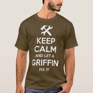 GRIFFIN Funny Surname Birthday Family Tree Gift T-Shirt