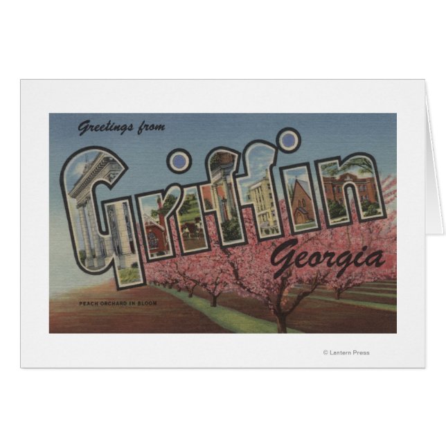 Griffin, Georgia - Large Letter Scenes (Front Horizontal)