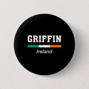 Griffin Irish Family Name St Patricks Day Ireland  6 Cm Round Badge