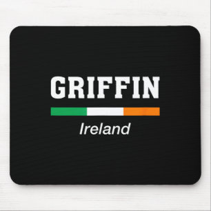 Griffin Irish Family Name St Patricks Day Ireland Mouse Mat