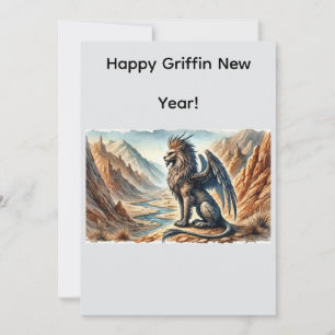 Griffin New Year! Holiday Card