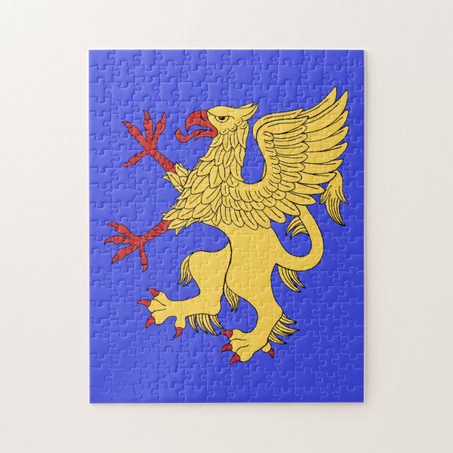 Griffin Rampant Or Jigsaw Puzzle (Vertical)