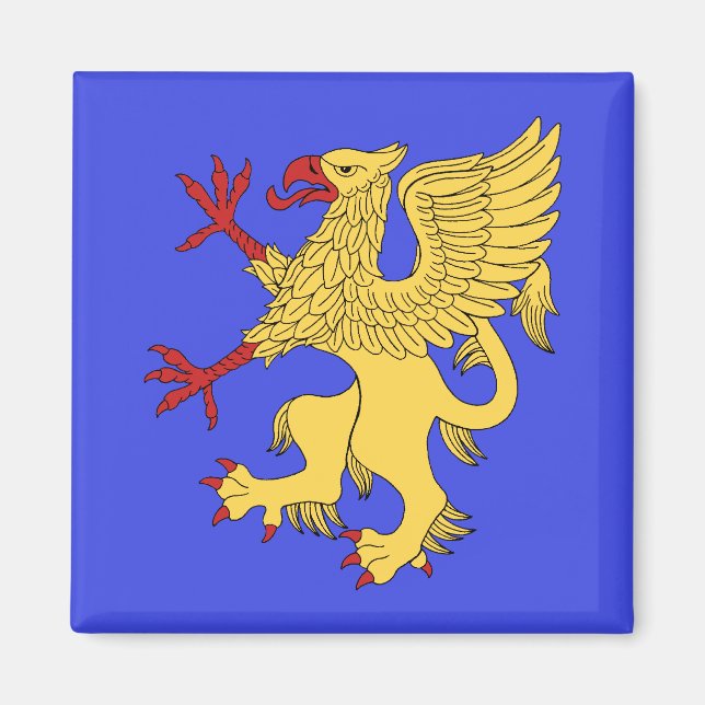 Griffin Rampant Or Magnet (Front)