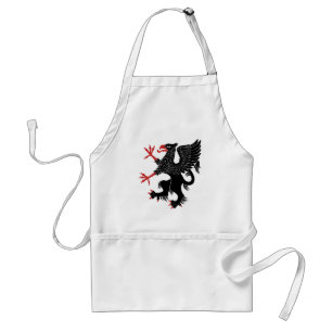 Griffin Rampant Sable Standard Apron