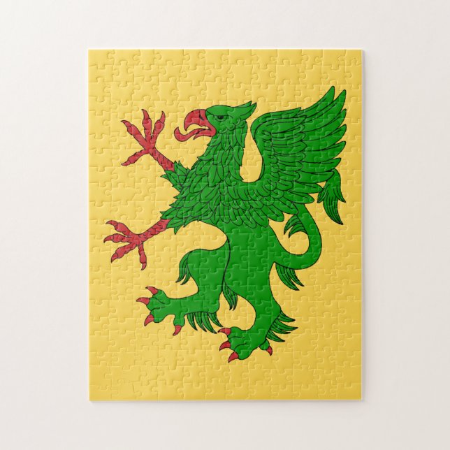 Griffin Rampant Vert Jigsaw Puzzle (Vertical)