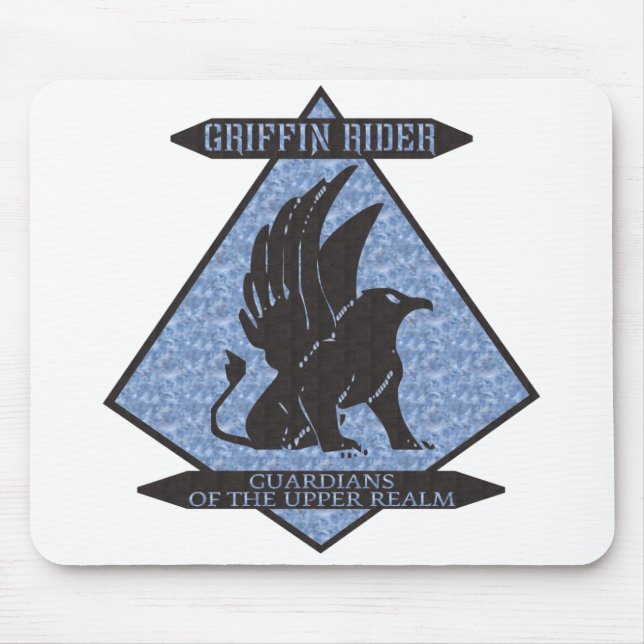 Griffin Rider Mouse Mat (Front)