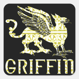 Griffin Square Sticker