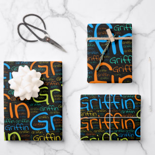 Griffin Wrapping Paper Sheet