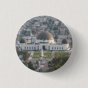 Griffith Observatory 3 Cm Round Badge