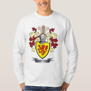 Griffiths Family Crest Coat of Arms T-Shirt
