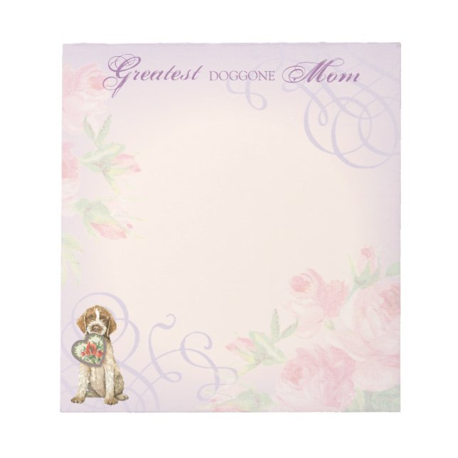 Griffon Heart Mum Notepad (Front)