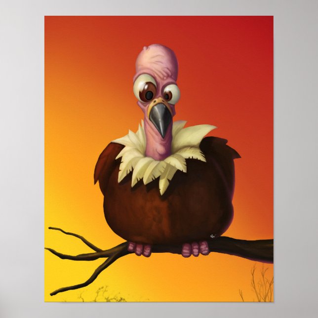 Griffon-vulture Poster (Front)