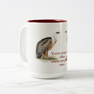Griffon Vulture   Two-Tone Coffee Mug