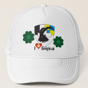 Grigioni Svizzera Mütze Trucker Hat