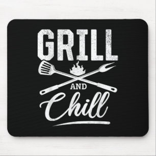 Grill And Chill Bbq Grilling Tools Bbq Lover & Mouse Mat