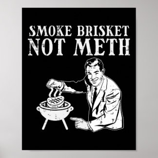 Grill Brisket Fun Bbq Barbecue Meat Grilling Maste Poster