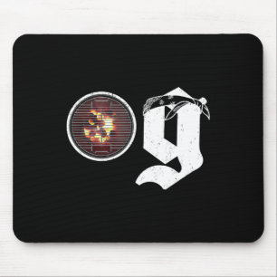 Grill Dad Father Og Griller Funny Bbq Barbeque Pit Mouse Mat