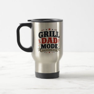 Grill Dad Mode Fuelled by Coffee and Fire Mug