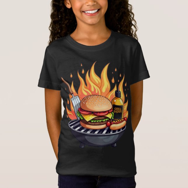 Grill Daddy BBQ Master T-Shirt (Front)