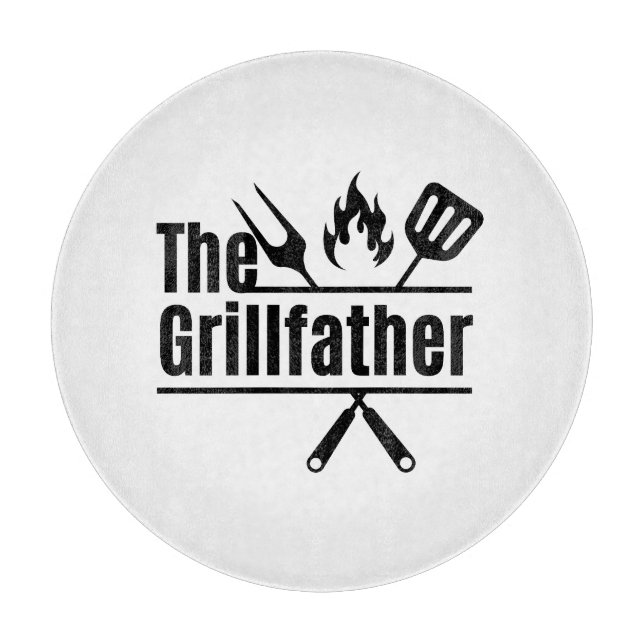 GRILL FATHER CUTTING BOARD (Front)