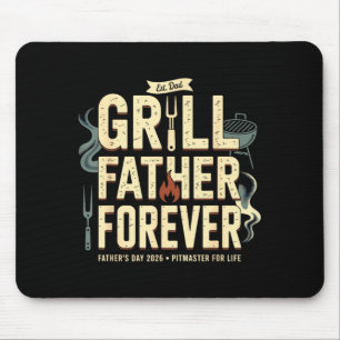 Grill father forever bbq pitmaster 2026 cooking mouse mat