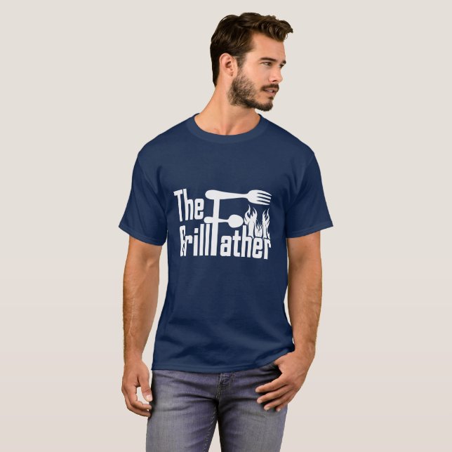 Grill Father T-Shirt (Front Full)