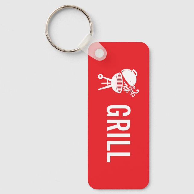 Grill Key Ring (Front)