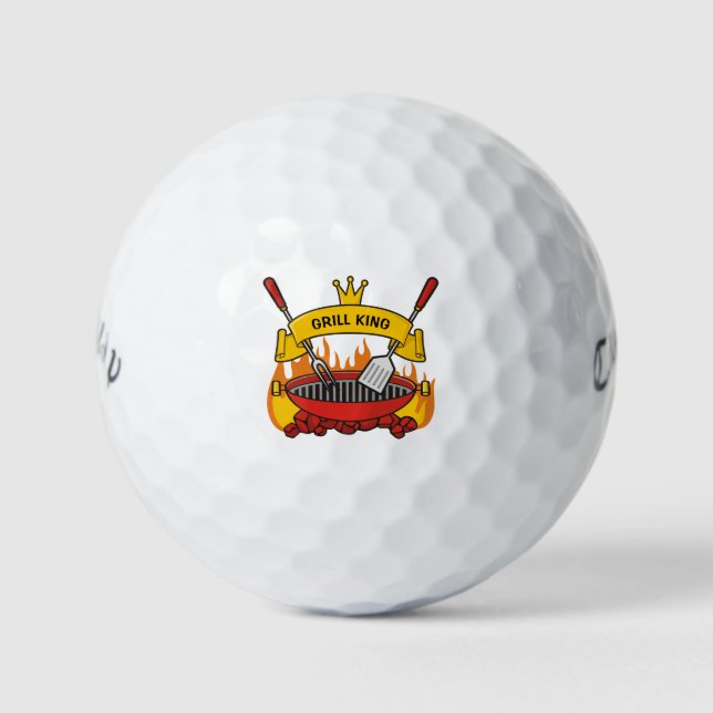 Grill King Golf Balls (Front)