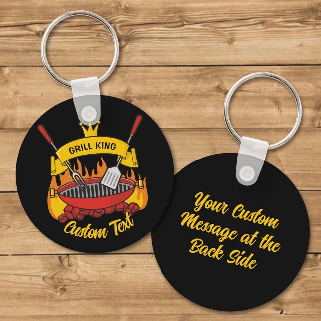Grill King Key Ring (Creator Uploaded)
