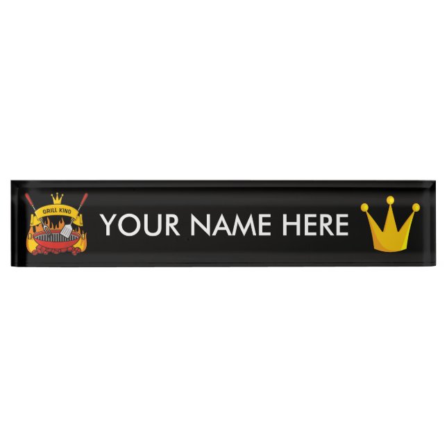Grill King Nameplate (Front)