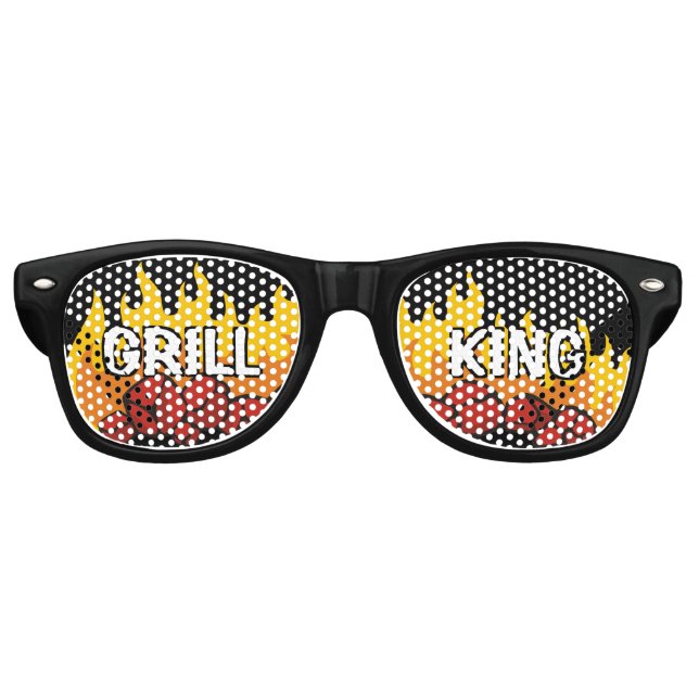 Grill King Retro Sunglasses (Front)