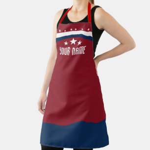Grill Like a Patriot: American Flag BBQ Apron