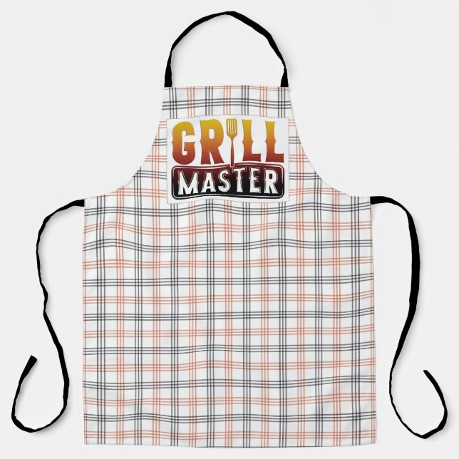 Grill Master All Over Print Apron (Front)