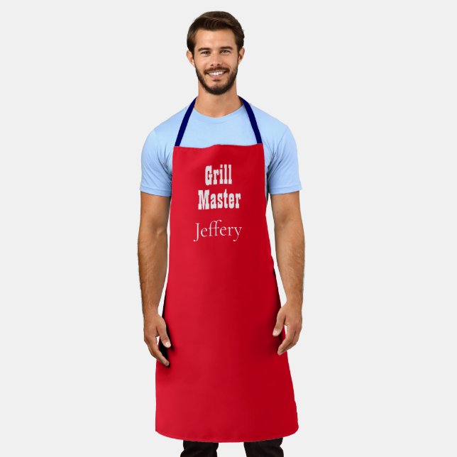 Grill Master Apron (Worn)