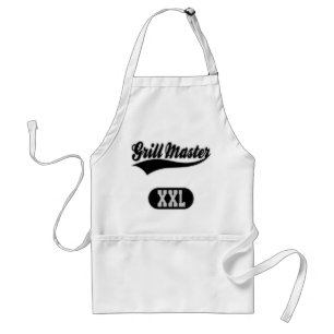 Grill Master classic sports script Standard Apron
