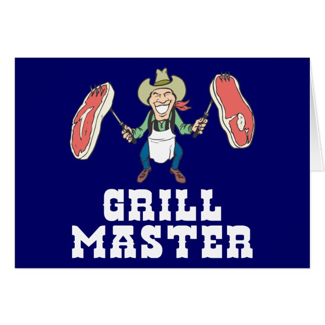 Grill Master Cowboy (Front Horizontal)
