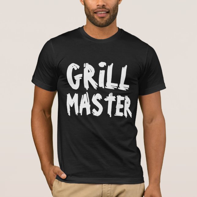 GRILL MASTER DAD - FATHER'S DAY T-SHIRTS  (Front)