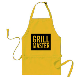 GRILL MASTER DAD KITCHEN APRONS FOR FATHER'S DAY