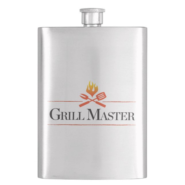 Grill Master Hip Flask (Front)