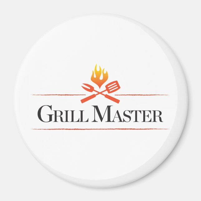 Grill Master Magnet (Front)