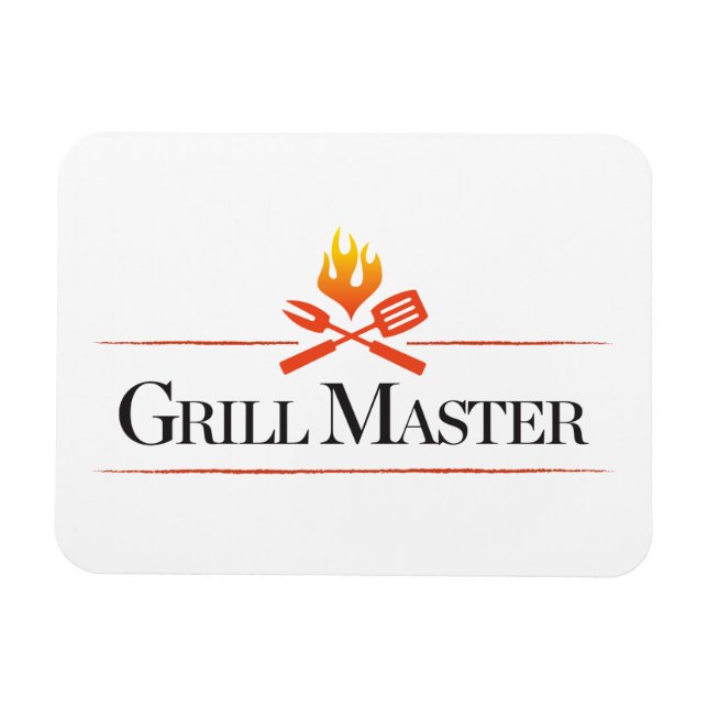 Grill Master Magnet (Horizontal)