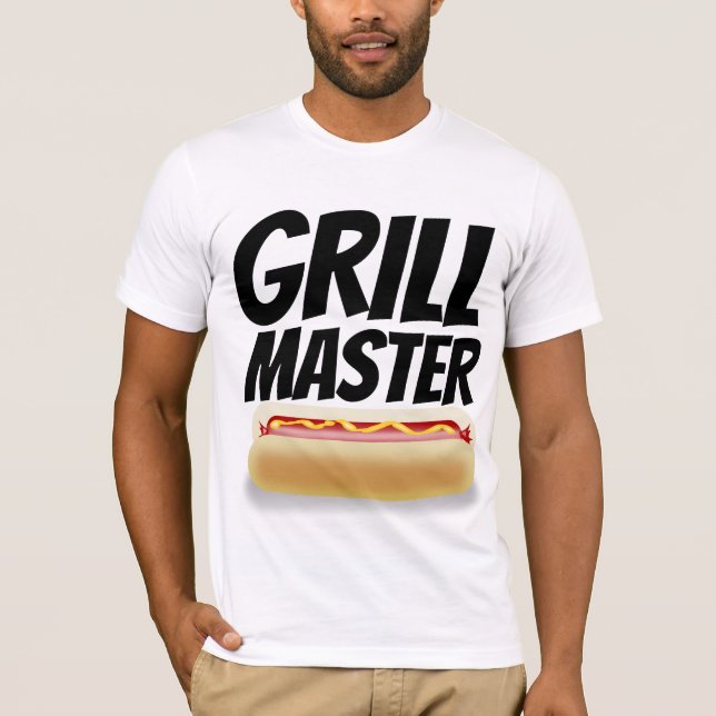 GRILL MASTER Men's Summer T-shirts (Front)