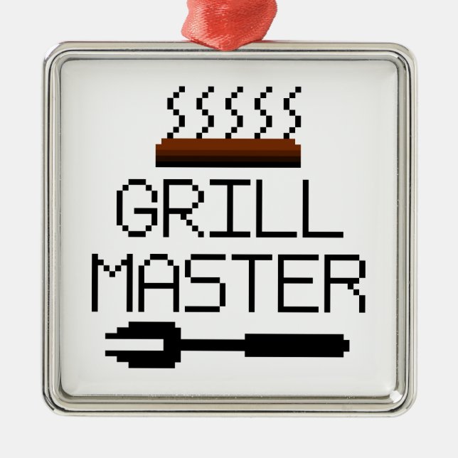 GRILL MASTER METAL TREE DECORATION (Front)