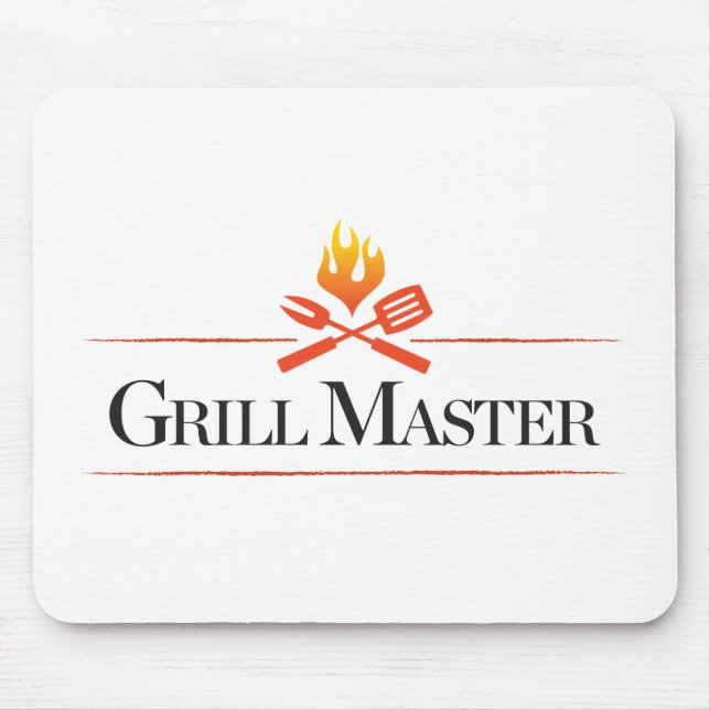 Grill Master Mouse Mat (Front)