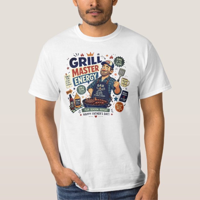 Grill Master - Pick your size  T-Shirt (Front)