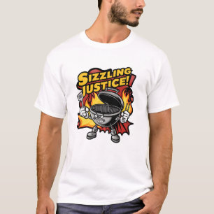 Grill Master Sizzling Justice T-Shirt