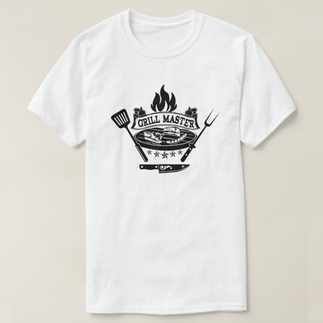 Grill Master T-Shirt (Design Front)