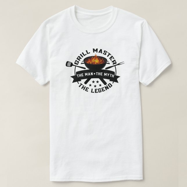 Grill Master T-Shirt (Design Front)