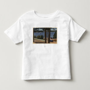 Grill Point View of Lake Toddler T-Shirt